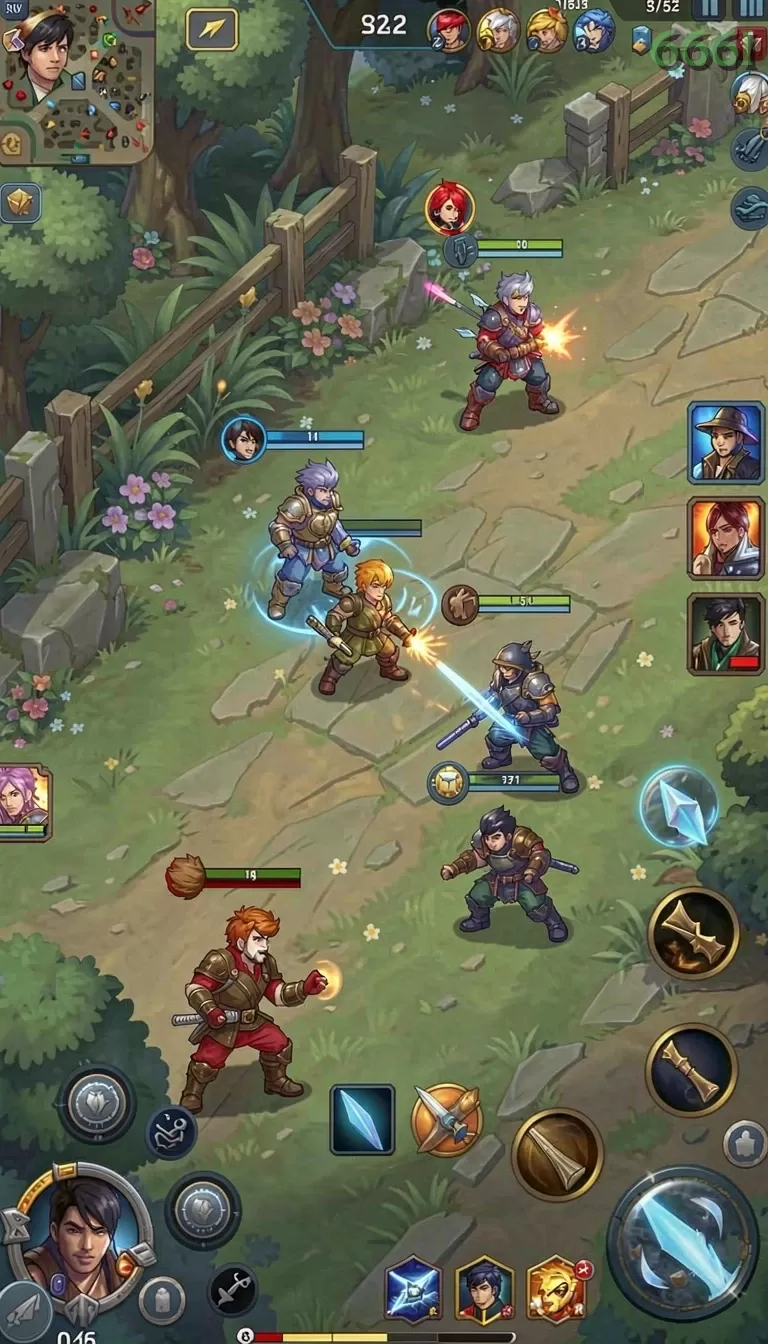 Galeri pratinjau visual 666i build APK resmi terbaru